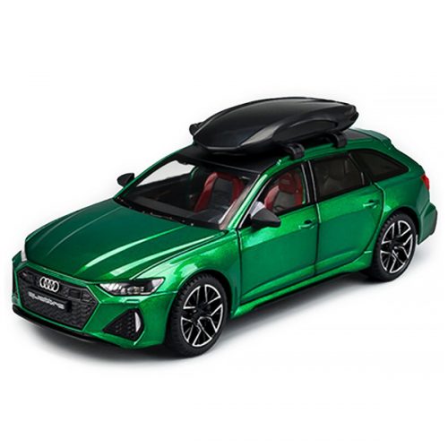 Audi RS6 Avant C8 Коллекционная модель 1:24 Зеленый