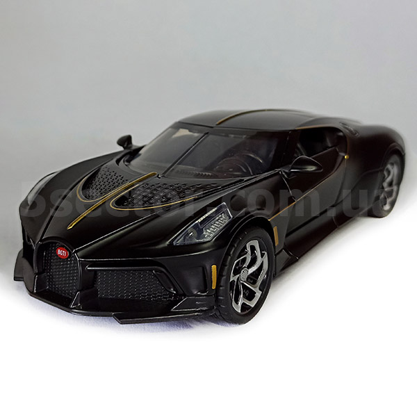 Bugatti La Voiture Noire 2019 Модель 1:24 Черный