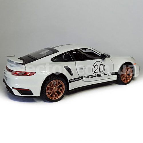 Porsche 911 Turbo S No.20 Модель 1:24 Белый