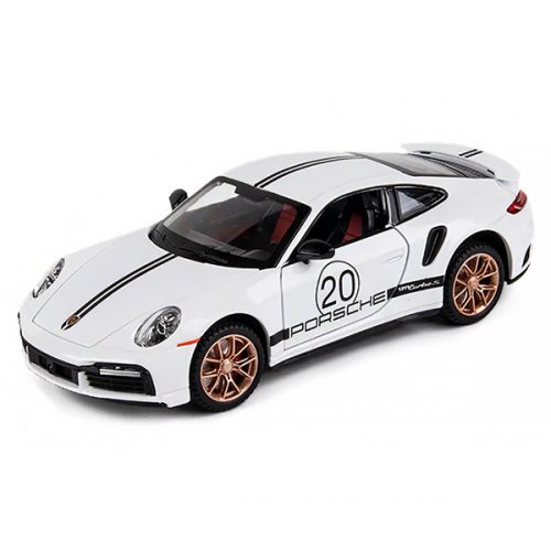 Porsche 911 Turbo S No.20 Модель 1:24 Белый