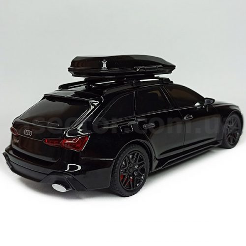 Audi RS6 Avant C8 Масштабная модель 1:24 Черный