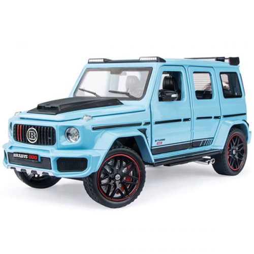 Mercedes-Benz Brabus G800 Модель 1:24 Голубой