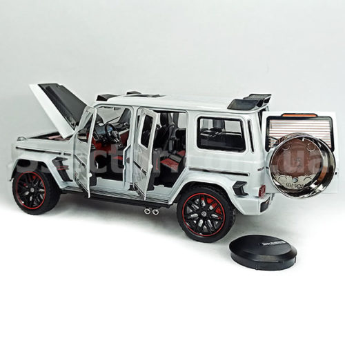 Mercedes-Benz Brabus G800 Модель 1:24 Белый