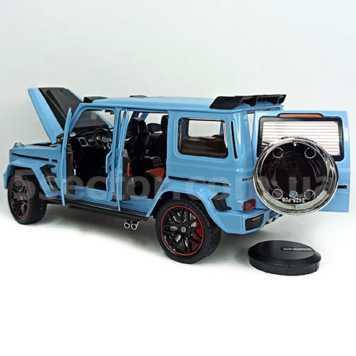 Mercedes-Benz Brabus G800 Модель 1:24 Голубой