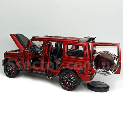 Mercedes-Benz Brabus G800 Модель 1:24 Красный