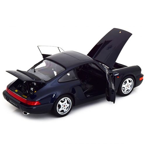 Porsche 911 (964) Carrera 4 Coupe Модель 1:18 Темно-синий