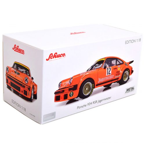 Porsche 934 RSR Jägermeister Модель 1:18 Оранжевый