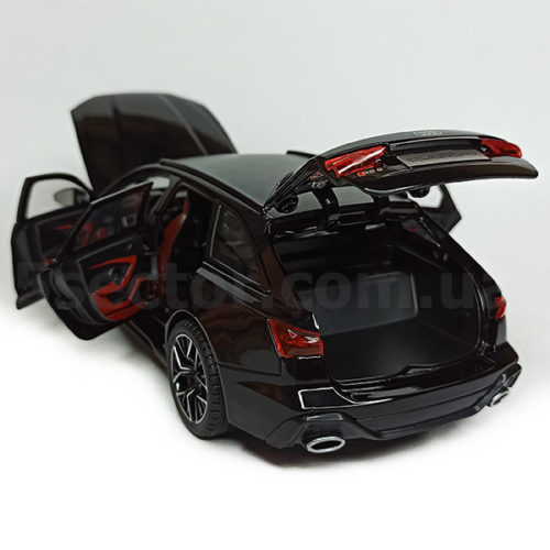 Audi RS6 Avant C8 Коллекционная модель 1:24 Черный