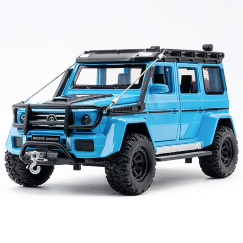 Brabus 550 Adventure 4x4 Модель 1:24 Голубой