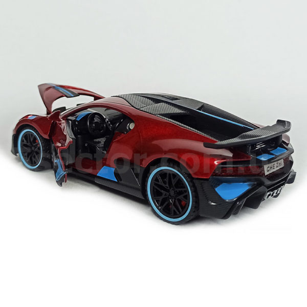 Bugatti Divo Коллекционная модель 1:32 Красный