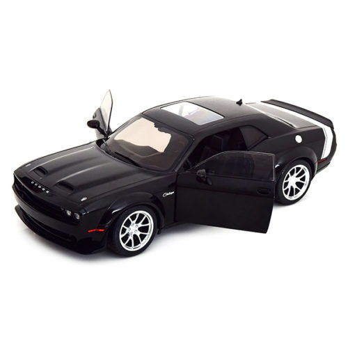 Dodge Challenger SRT Hellcat Redeye Black Ghost Модель 1:18