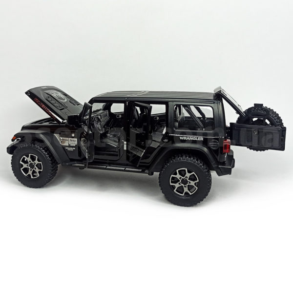 Jeep Wrangler Rubicon 4x4 Motorsport Модель 1:24 Черный