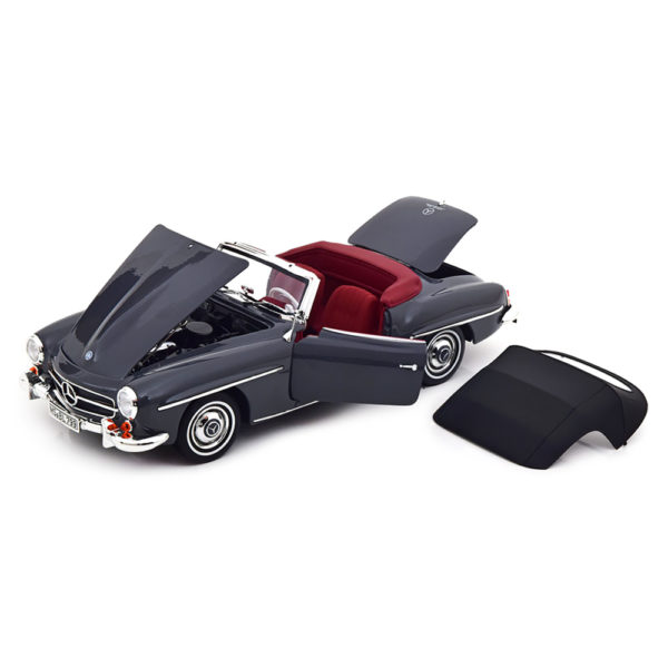 Mercedes-Benz 190 SL W121 1957 Модель 1:18 Темно-серый