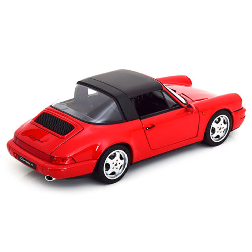 Porsche 911 (964) Carrera 4 Targa 1990 Модель 1:18 Красный