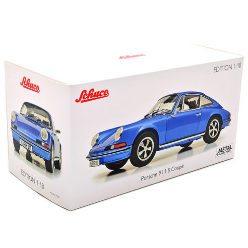 Porsche 911 S Coupe Модель 1:18 Голубой