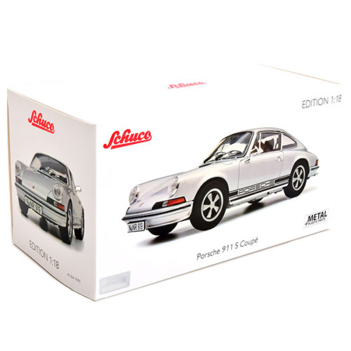 Porsche 911 S Coupe Модель 1:18 Серый