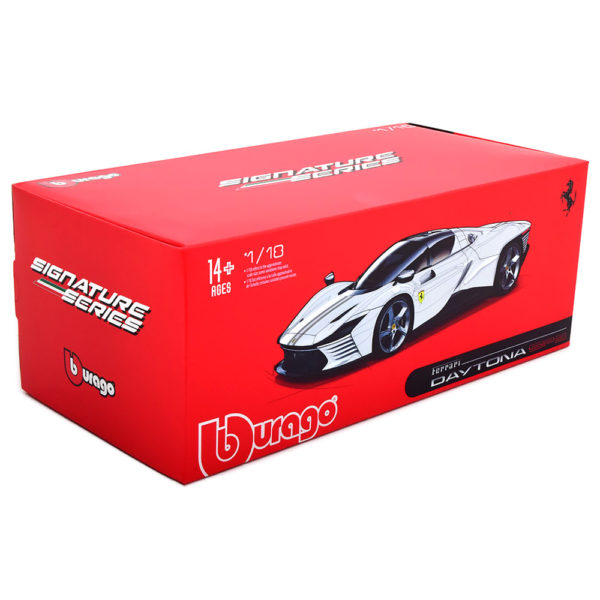 Ferrari Daytona SP3 2021 Hardtop Модель 1:18 Белый