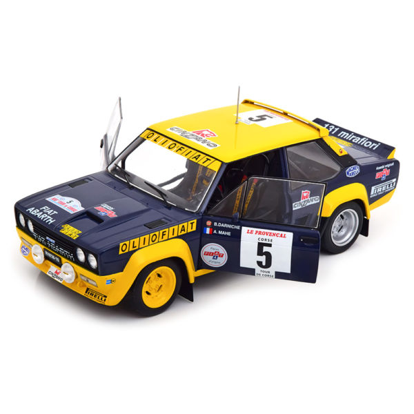 Fiat 131 Abarth No.5 Tour de Corse 1977 Модель 1:18