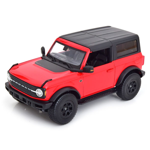 Ford Bronco Wildtrak 2021 Модель 1:18 Красный