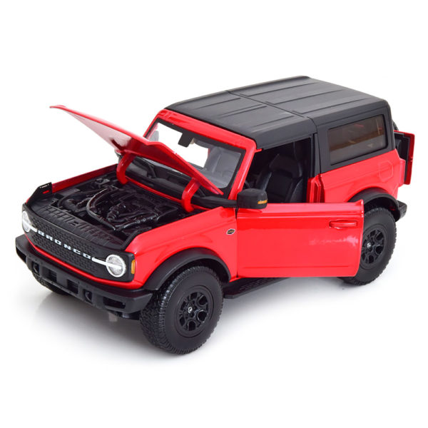 Ford Bronco Wildtrak 2021 Модель 1:18 Красный