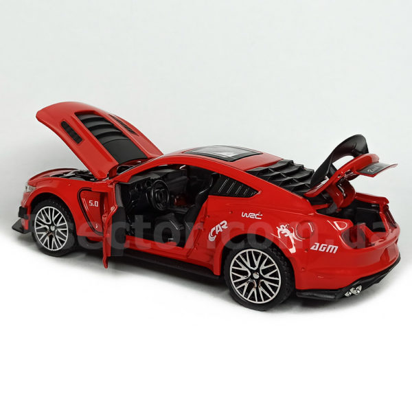 Ford Mustang Shelby GT500 Roush Модель 1:32 Красный