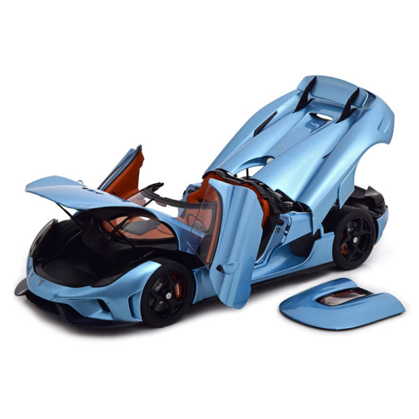 Koenigsegg Regera 2016 Модель 1:18 Голубой