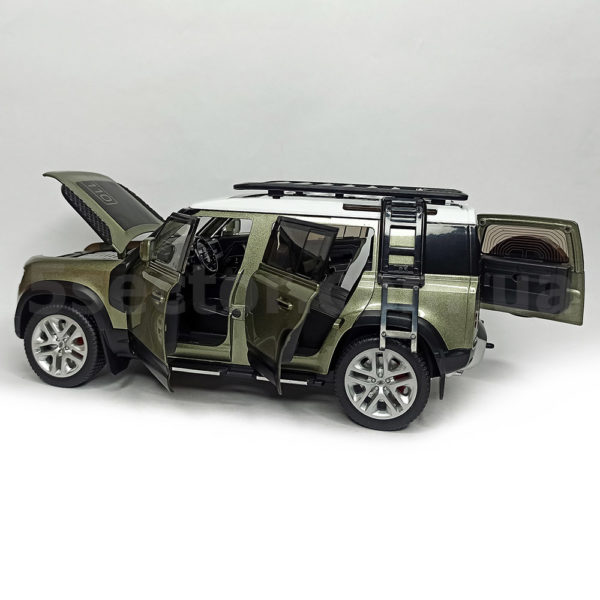 Land Rover Defender 110 L663 Модель 1:18 Оливковый