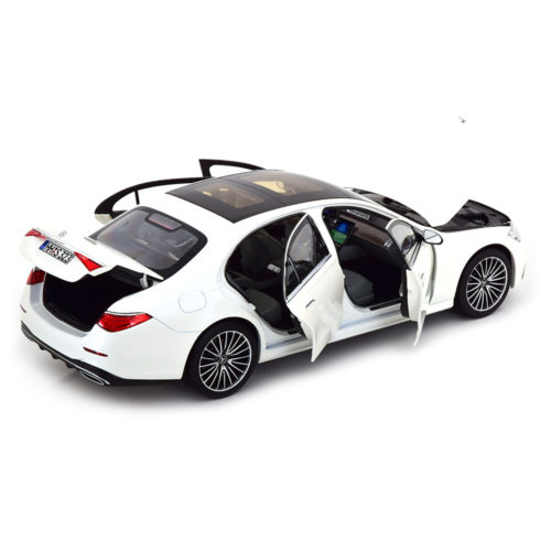 Mercedes-Benz S-Class AMG Line 2021 Модель 1:18 Белый