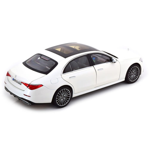 Mercedes-Benz S-Class AMG Line 2021 Модель 1:18 Белый