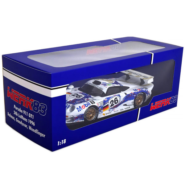 Porsche 911 GT1 No.26 24h Le Mans 1996 Модель 1:18