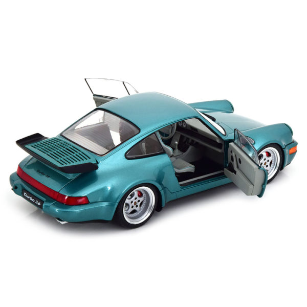 Porsche 911 Turbo 3.6 1991 Модель 1:18 Зеленый