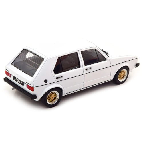 Volkswagen Golf L 1983 Custom Модель 1:18 Белый