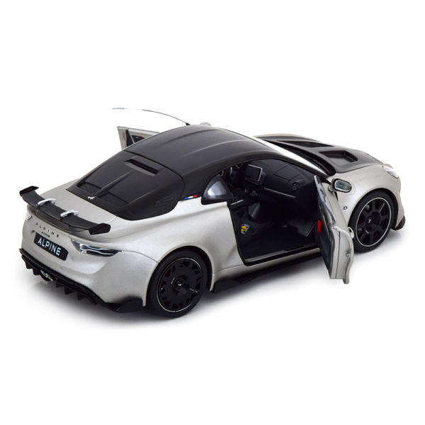 Alpine A110S Radical 2023 Модель 1:18 Серебро