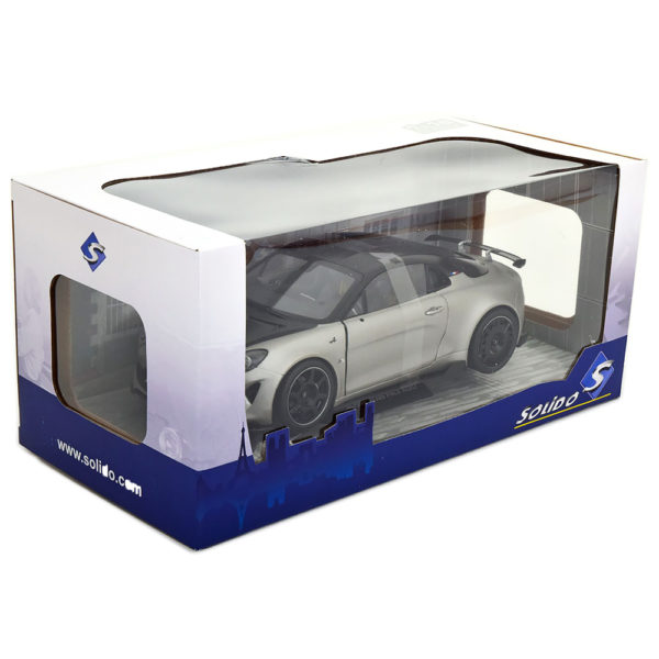 Alpine A110S Radical 2023 Модель 1:18 Серебро