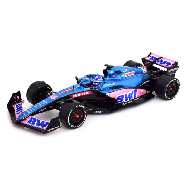 Alpine A522 Monaco Grand Prix 2022 Модель 1:18