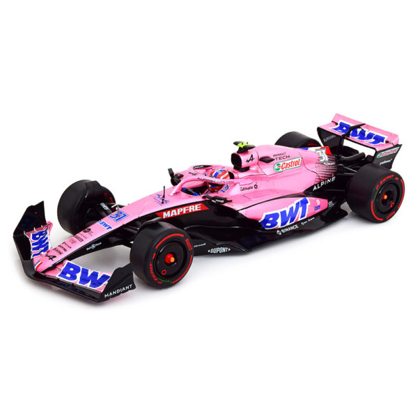 Alpine A522 Saudi Arabian Grand Prix 2022 Модель 1:18