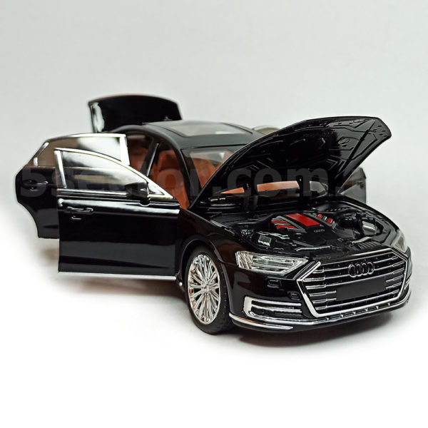 Audi A8 Масштабная модель 1:24 Черный