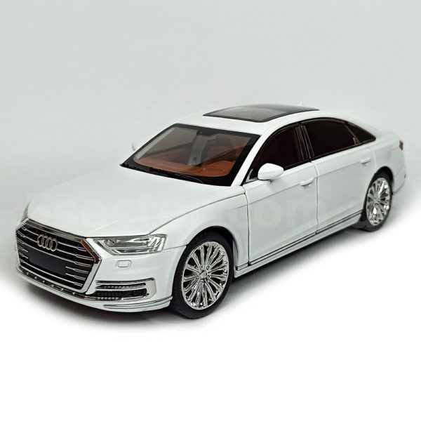 Audi A8 Масштабная модель 1:24 Белый