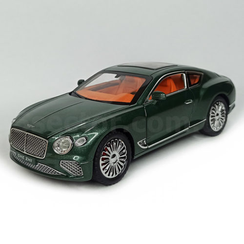 Bentley Continental GT Speed Модель 1:24 Зеленый