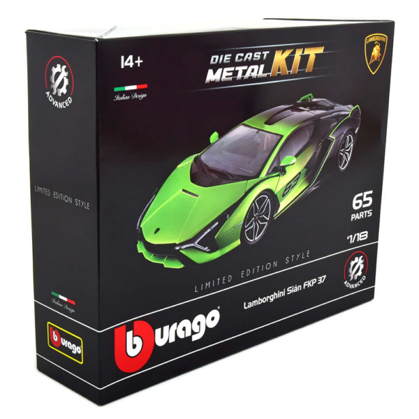 Lamborghini Sian FKP 37 2019 Сборная модель 1:18