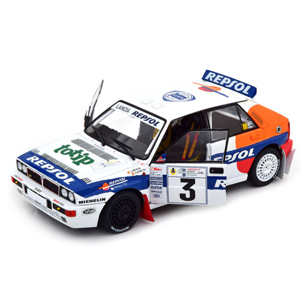 Lancia Delta HF Integrale No.3 Rally Acropolis 1993 Модель 1:18