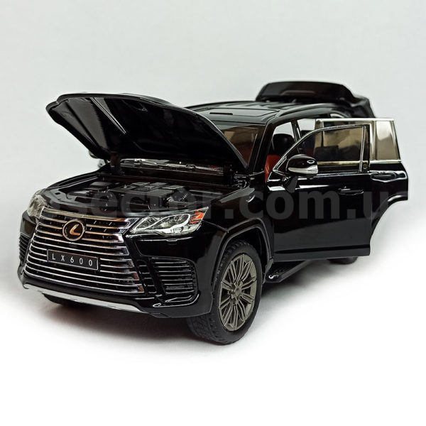 Lexus LX 600 Масштабная модель 1:24 Черный