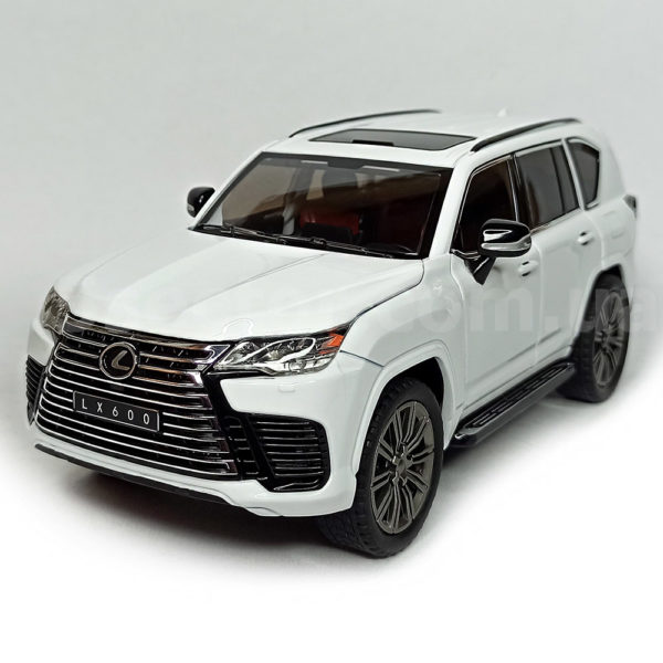 Lexus LX 600 Масштабная модель 1:24 Белый