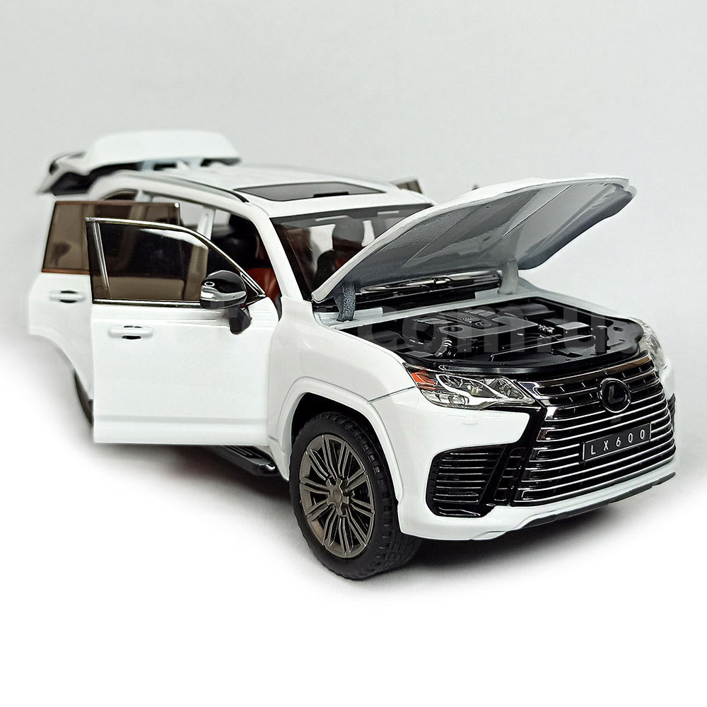 Lexus LX 600 Масштабная модель 1:24 Белый