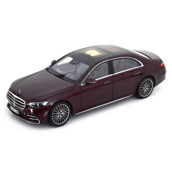 Mercedes-Benz S-Class AMG Line 2021 Модель 1:18 Бордовый