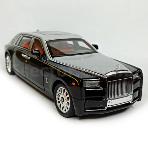 Rolls-Royce Phantom VIII Модель 1:18 Черный с серым