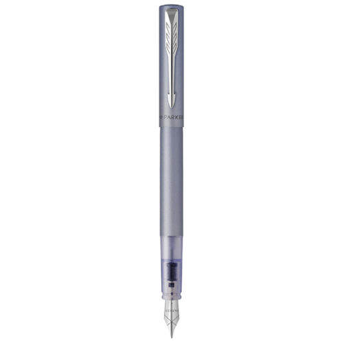 Ручка Parker VECTOR XL Metallic Silver Blue CT FP F 06 111