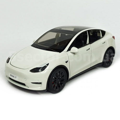 Tesla Model Y Масштабная модель 1:24 Белый