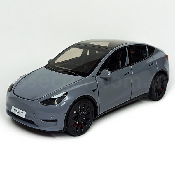 Tesla Model Y Масштабная модель 1:24 Серый