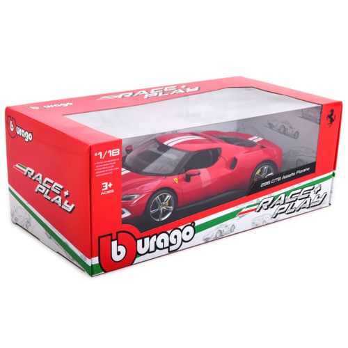 Ferrari 296 GTB Assetto Fiorano 2022 Модель 1:18 Красный